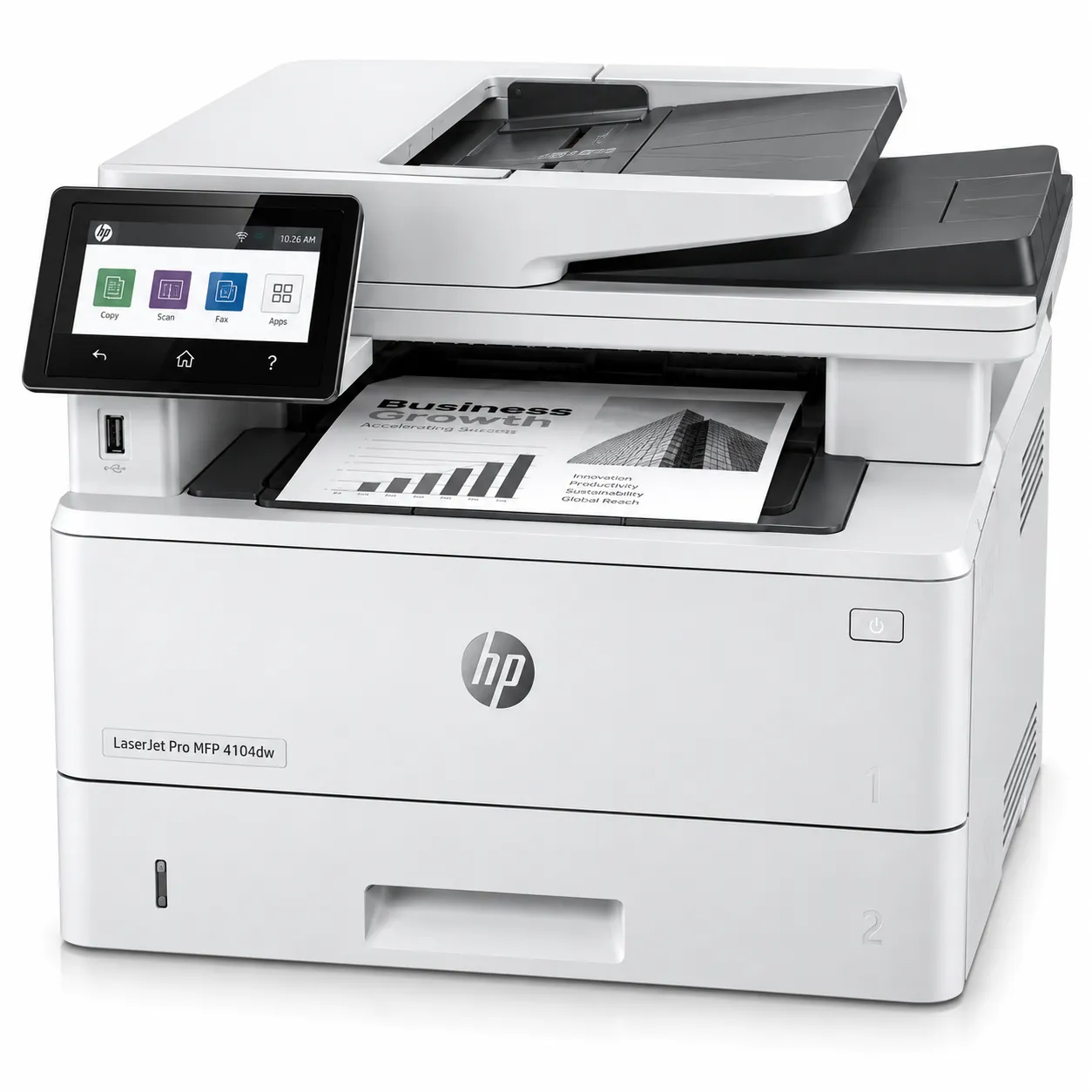 HP LaserJet Pro MFP 4104dw Wireless Duplex Office Printer